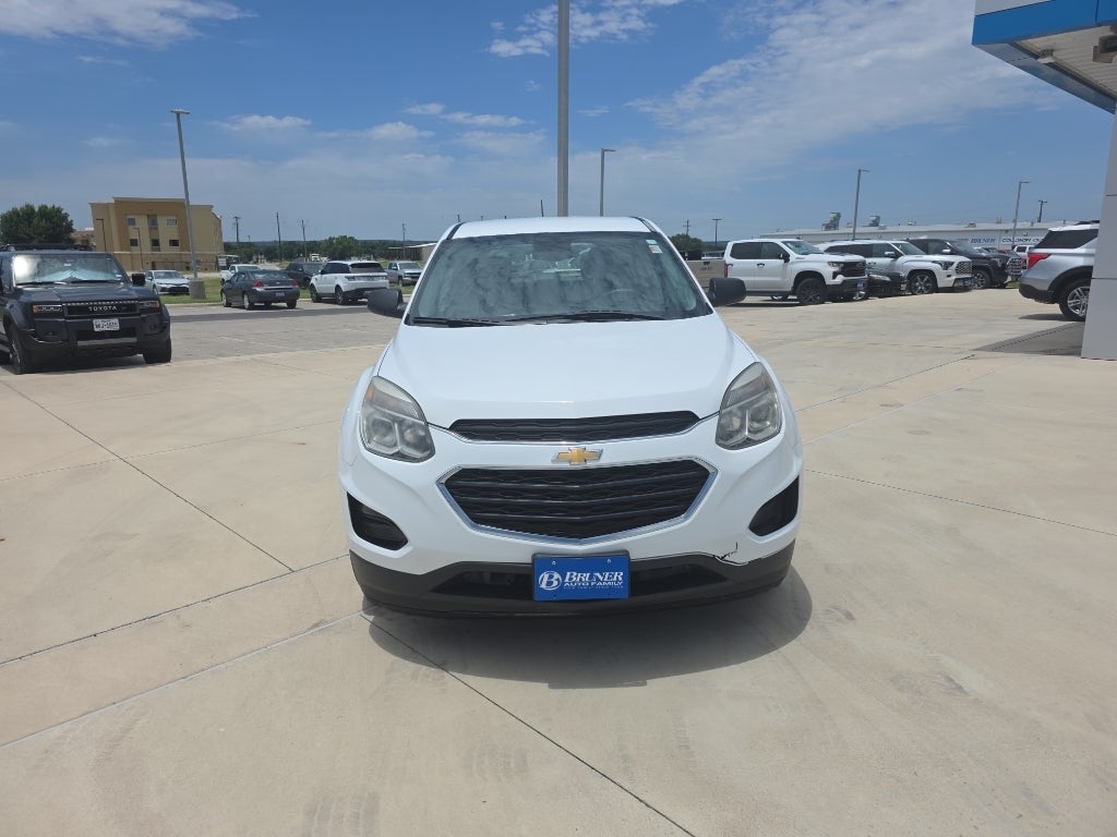 Used 2017 Chevrolet Equinox LS with VIN 2GNALBEKXH1540643 for sale in Early, TX