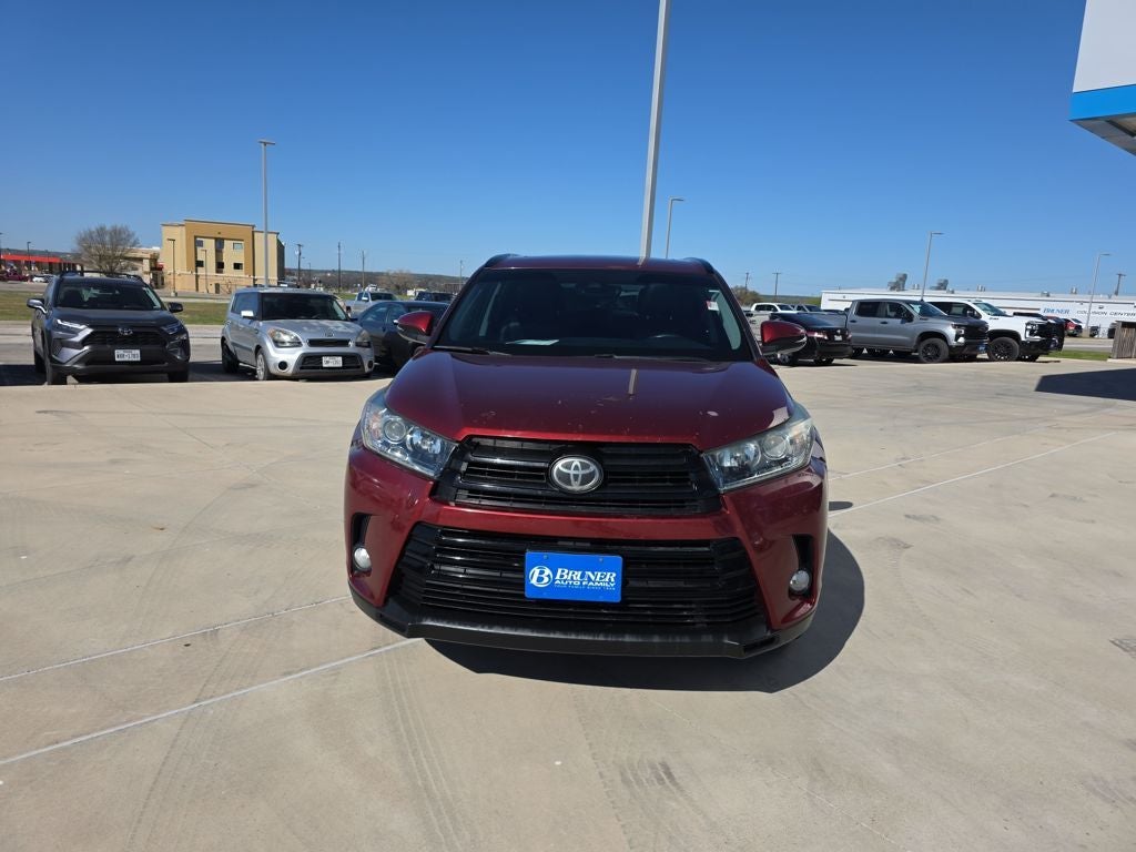 Used 2017 Toyota Highlander SE with VIN 5TDKZRFH1HS188519 for sale in Early, TX