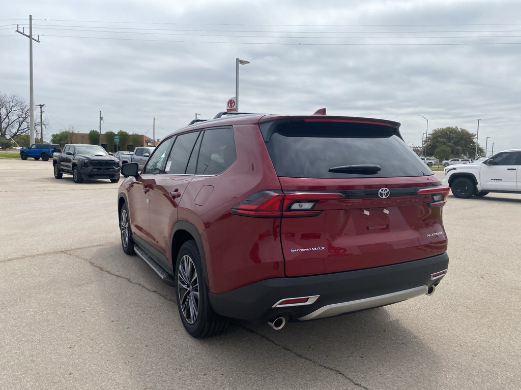 2026 Toyota Grand Highlander Hybrid MAX Platinum
