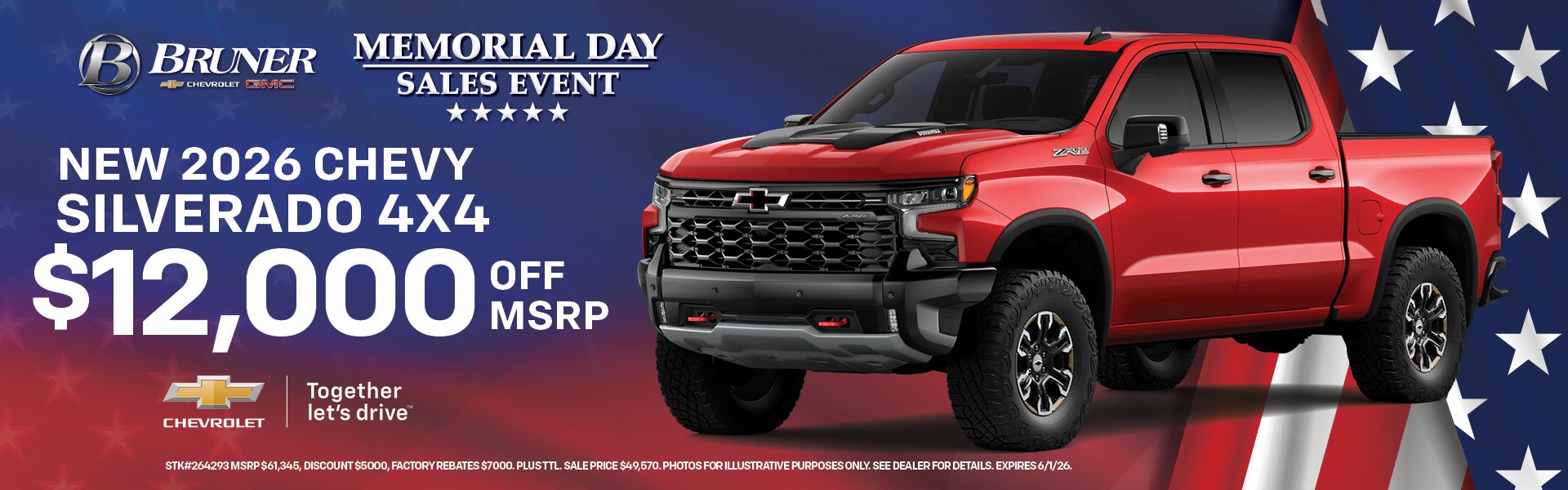 New 2026 Silverado 4X4