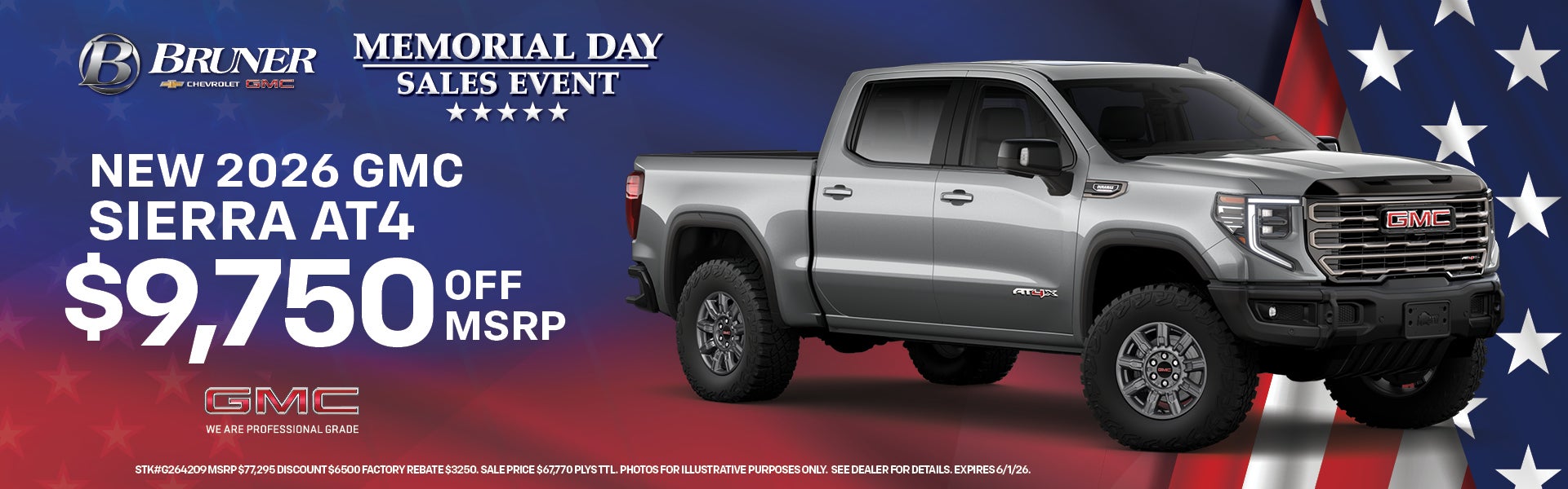  New 2026 Sierra AT4 
