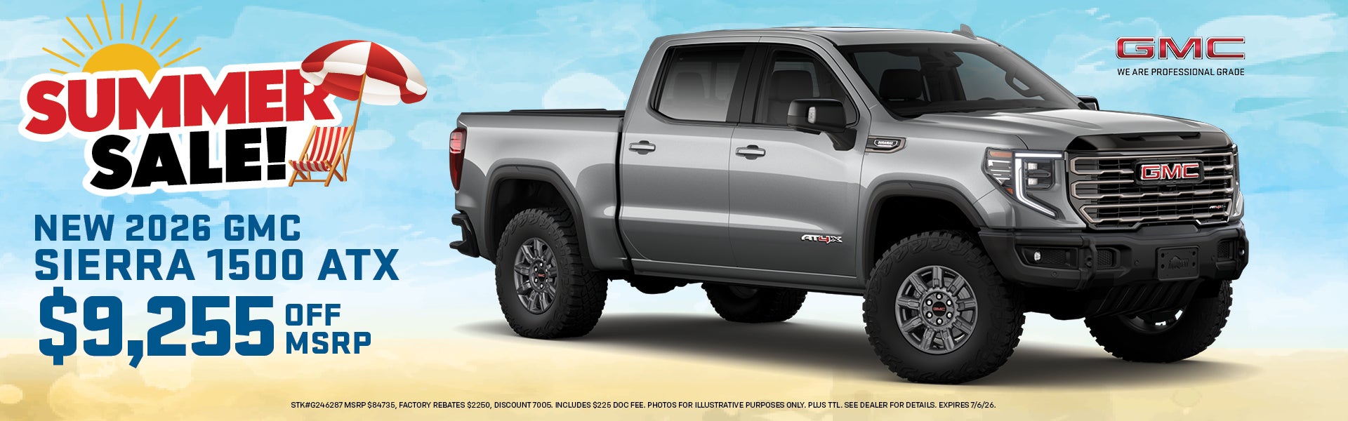 New 2026 GMC Sierra
