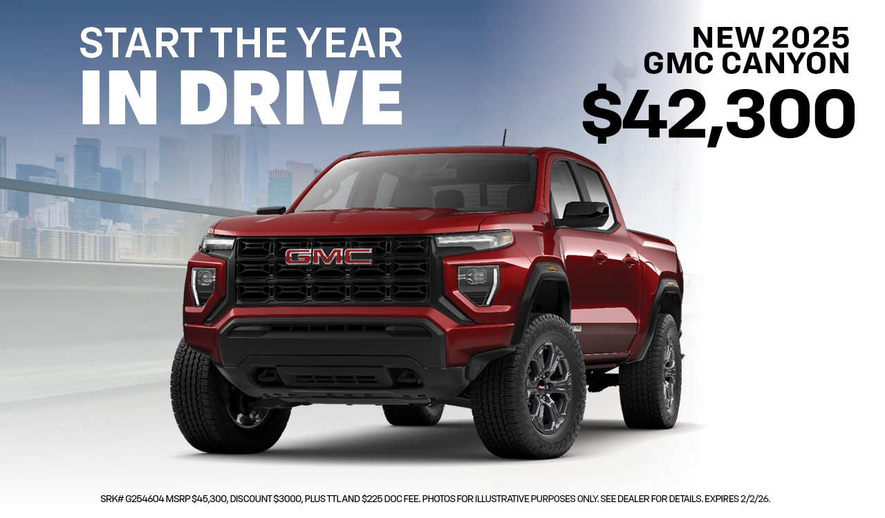 New 2025 GMC Canyon