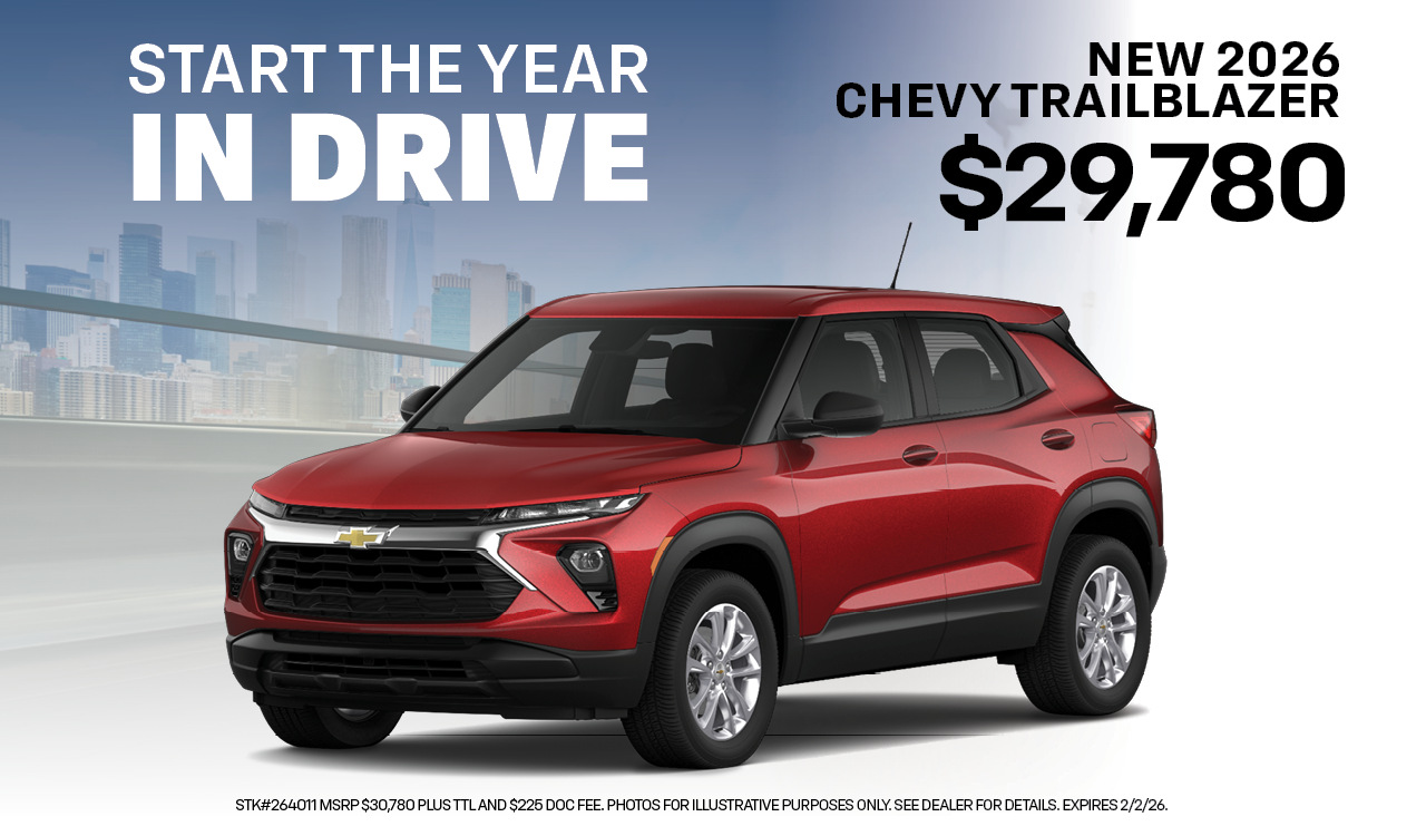 New 2026 Trailblazer