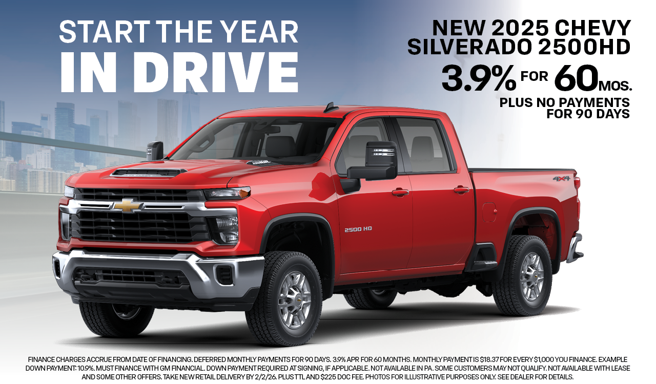 New 2025 Silverado 2500HD
