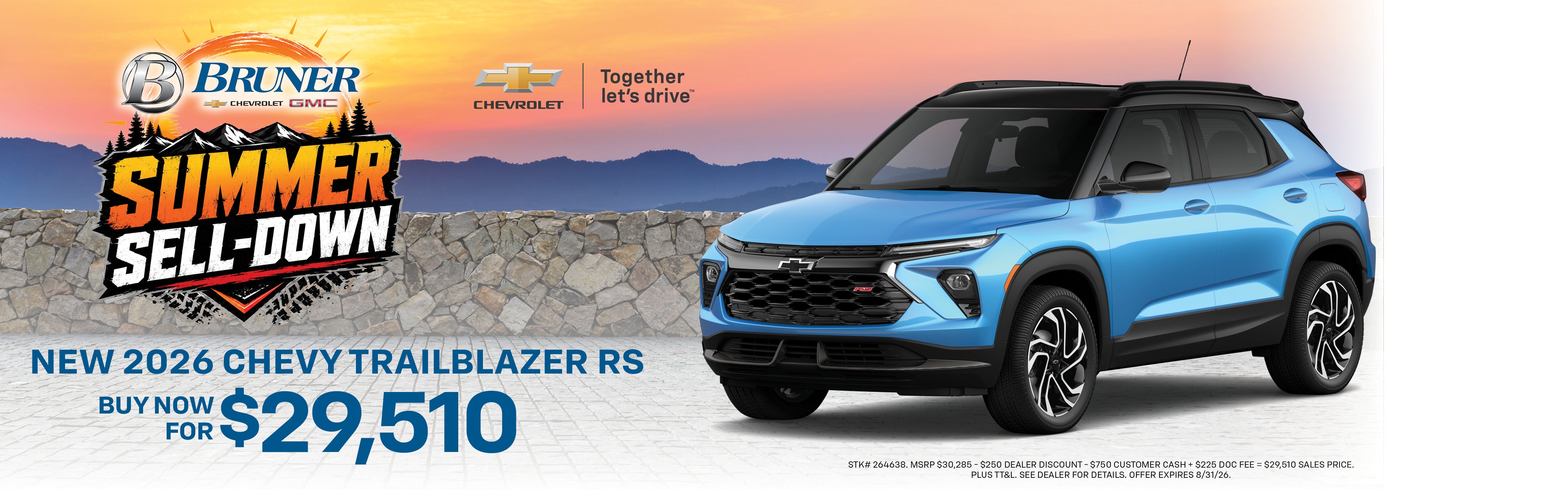 2026 Chevrolet Trailblazer RS
