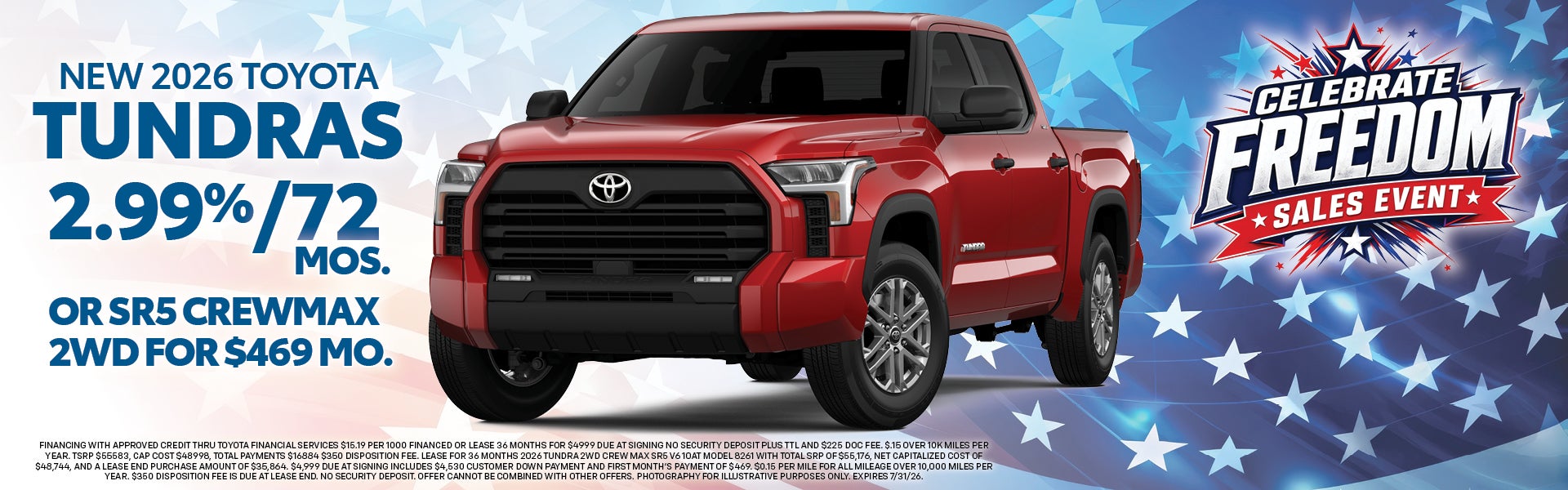 New 2026 Tundras 