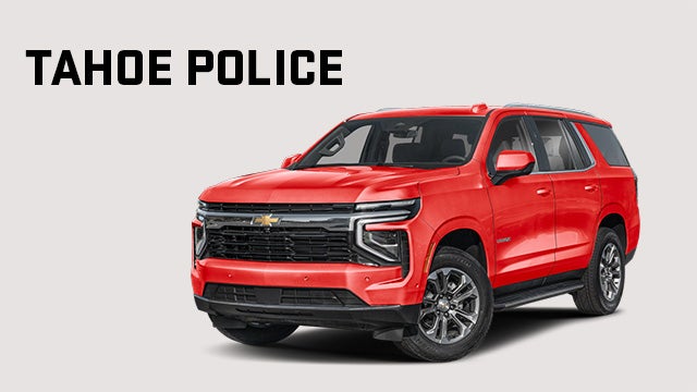 2025 Tahoe Police Package